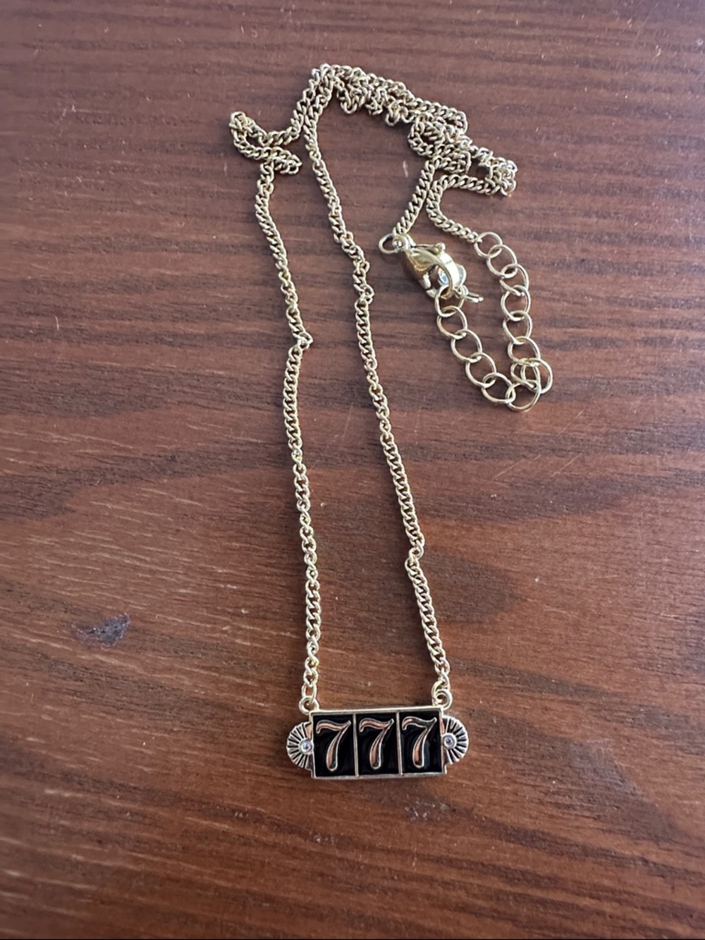Little rooms “JackPot” 777 necklace